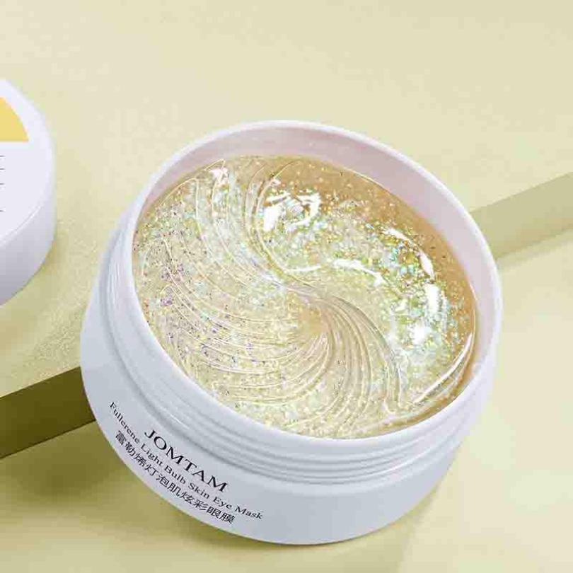 

JOMTAM Фуллереновая маска для глаз, увлажняющая, отбеливающая, темных кругов, маска для глаз, уход за кожей