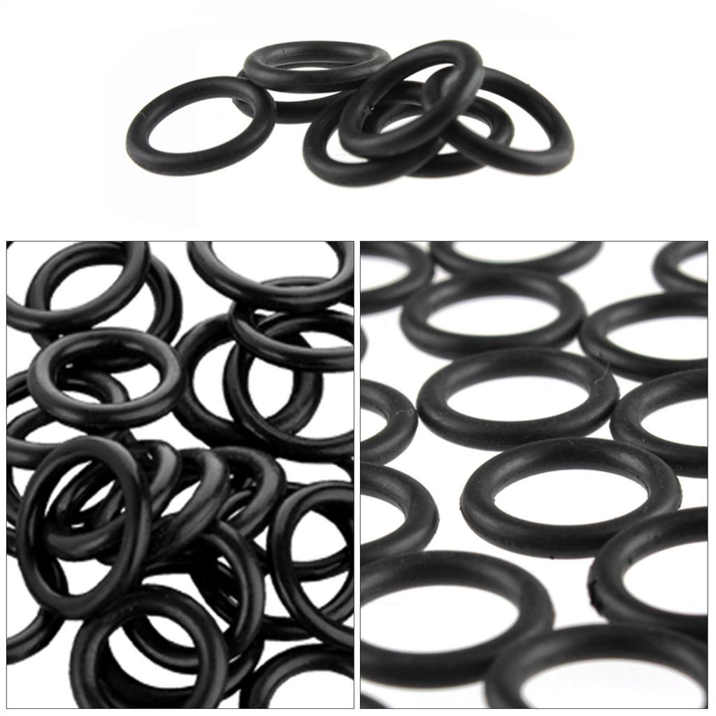 50PCS 16MM O-Ring Set Garden Watering Irrigation Part Gasket Washer Flat Ring Gasket Washer Rubber Ring Faucet Pipe Tube Seal