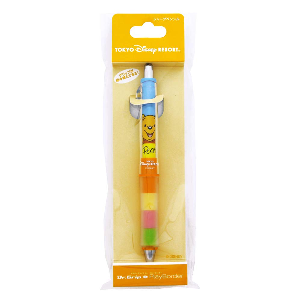 Winnie the Pooh Mechanical Disney Souvenir Disney Resort Dr.Grip Pencil, [Tokyo Exclusive]