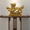 Feng Shui Bring Wealth Money Dragon Statue Wealth Handcrafted Zodiac Mascot Home Decor Office Entryway Decor Chinese Culture