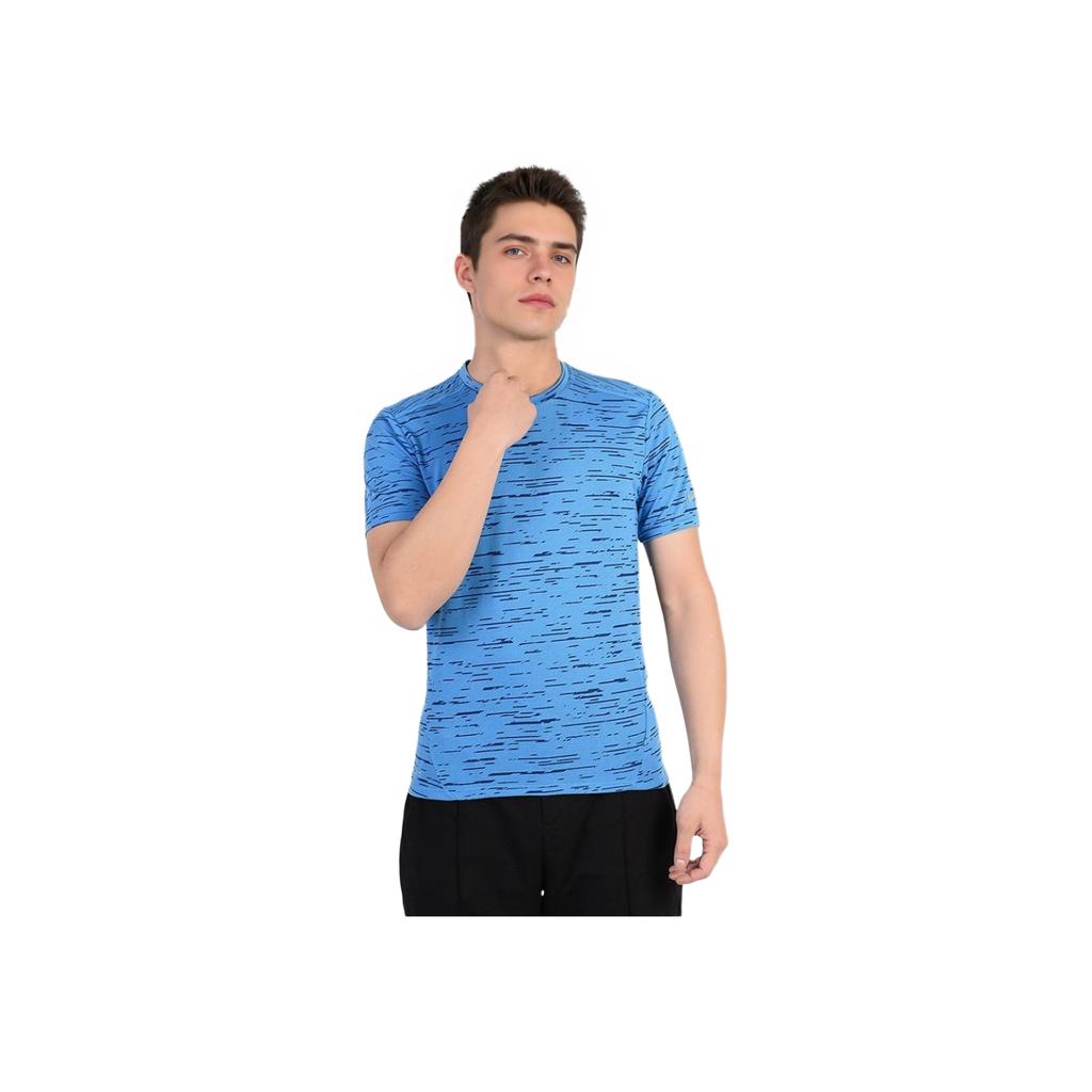 Nike T-shirt Casual Manica Corta Girocollo Traspirante Dri-Fit Uomo Top Blu 800809-435