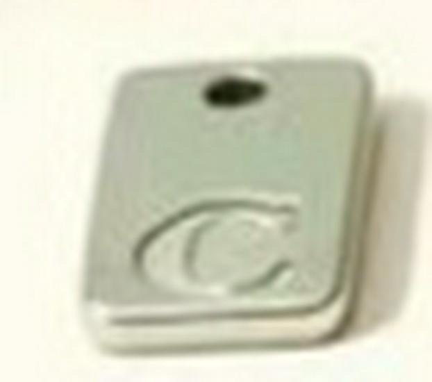 Titanium Steel English Alphabet Letter Charms for DIY Jewelry