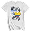 Nicaraguan Colombian Heart Flags Nicaragua Colombia T-Shirt