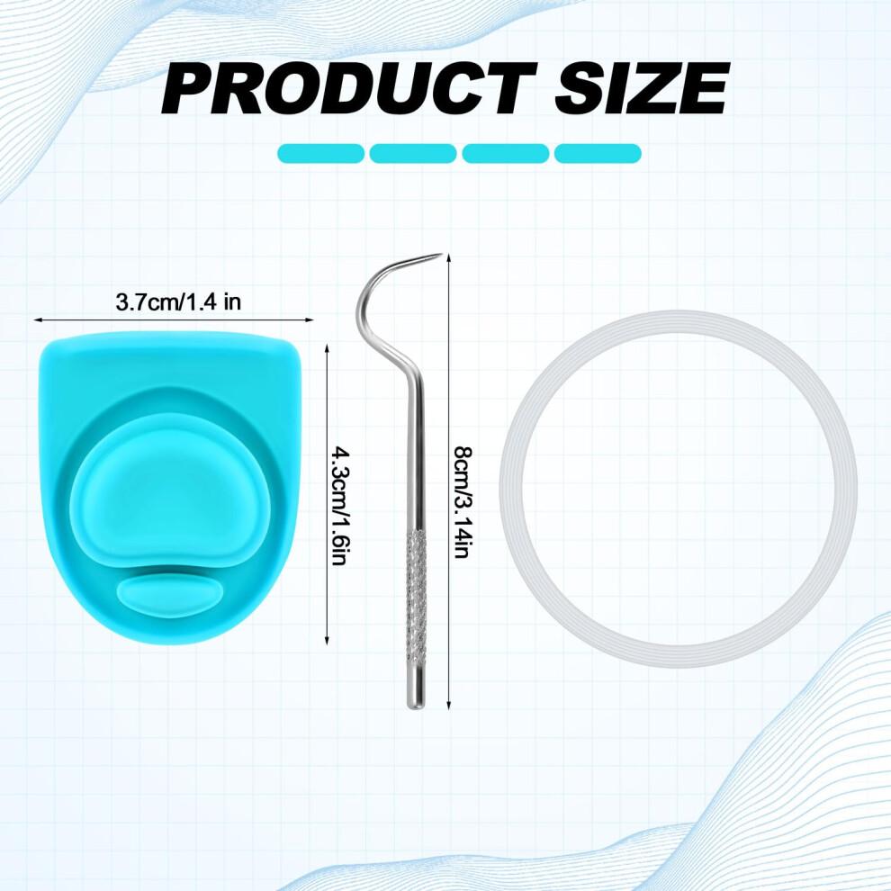 Gosknor 9pcs Water Bottle Replacement Parts Compatible with Owala FreeSip, Water Bottle Seal O Ring & Replacement Stopper for Owala