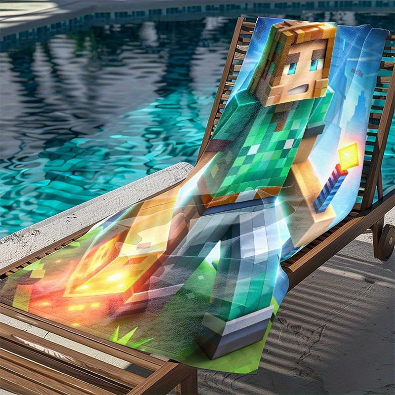 Cartoon-themed Outdoor Printed Beach Towel, Extra-large Quick-dry Microfiber Towel, Essential for Travel and the Gym | Multi