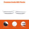 ABS Chrome Front Fog Light Lamp Strip Trim Fit For Benz GLC X254 -2024