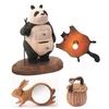 KIYATA Woodworking Art Miniature Collection Set 4 Types Gachapon Capsule Toy Gacha Full Complete