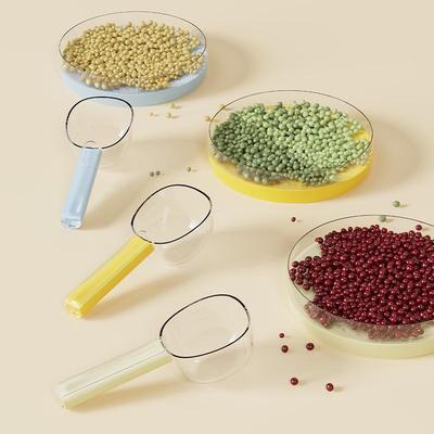 1Pc Spoon Rice Spoon Multifunctional Kitchen Household Food Cereals Spoon Snacks Sealing Clip Measuring Spoon
