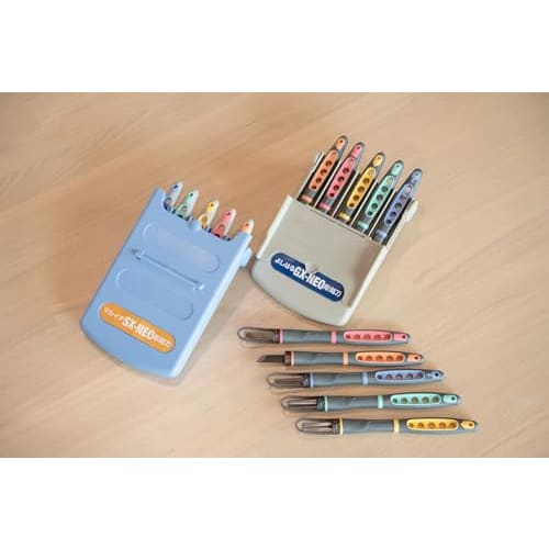 Yoshiharu Cutlery Yoshiharu Carving Chisels with Safety Guard, Steel Blades, Rubber Grips, 5-Piece Set GX-NEO