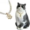 Luxus Haustierhalsband für Katzen Kleine Hunde Dollar-Form Katzenhalsband Verstellbar Welpen Kätzchen Halsband Haustier Cosplay Halsband
