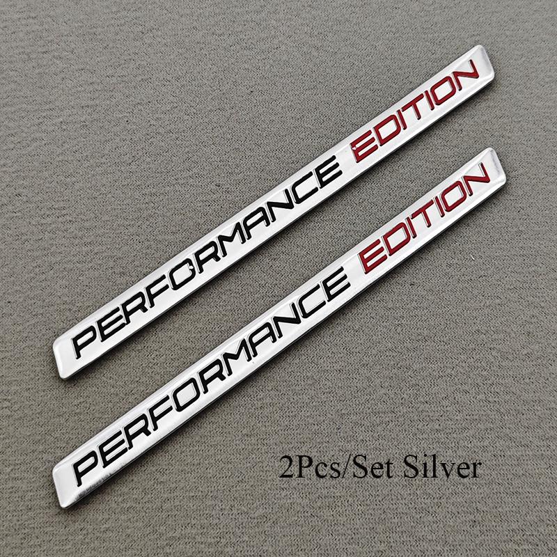 3D Aluminum Logo Performance Edition Motorcycle Badge Car Body Sticker Emblem Accessories