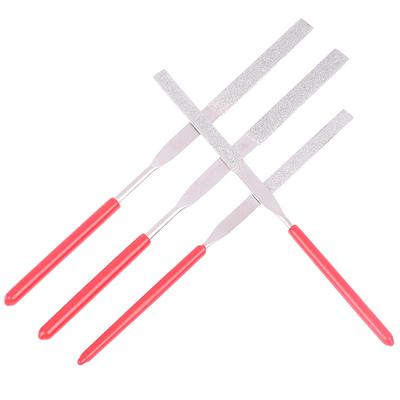 2Pcs Diamond File Set Stone Grinding Diy Wood Rasp File Needle Jewelry Polishing