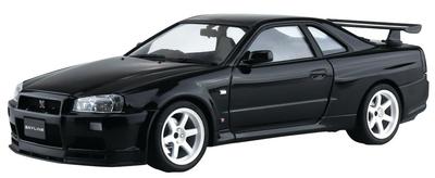 Aoshima Bunka Kyozai Die Modellauto-Serie SP08 Nissan BNR34 Skyline II Custom Räder Plastikmodell (AOSHIMA) 1/24 GT-R V-SPEC '02