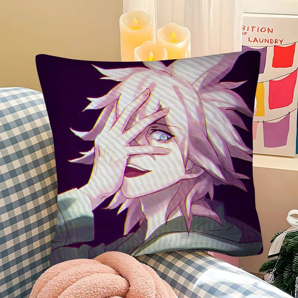 pc NNagito Hajime Anime Pillow Case Fashion Square Pillowcase Bedroom Sofa Room Ins Decoration Leisure