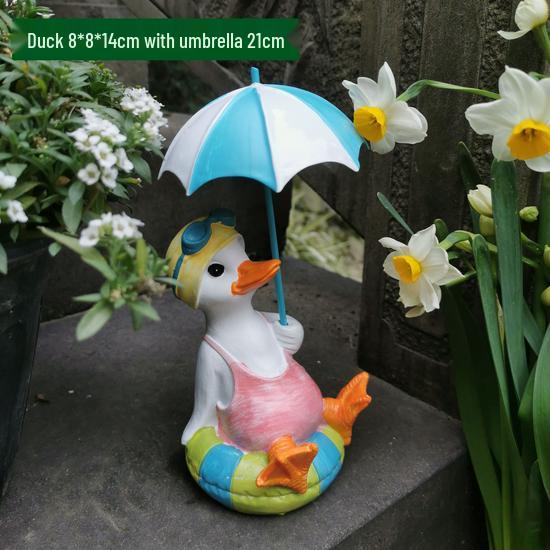 Outdoor Garden Duck Ornaments for Yard, Villa, Courtyard, Balcony, and Landscaping Decor