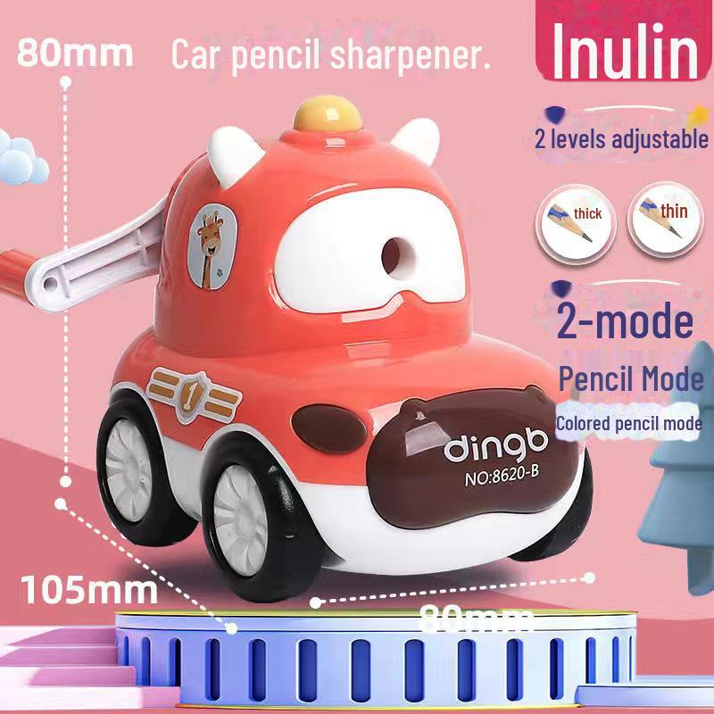 Dingbang animacinis rankinis pieštukų drožtukas vaikams ir darželio mokiniams