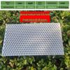 KEYSHEEL Plastic Transparent Rice Seedling Nursery Trays