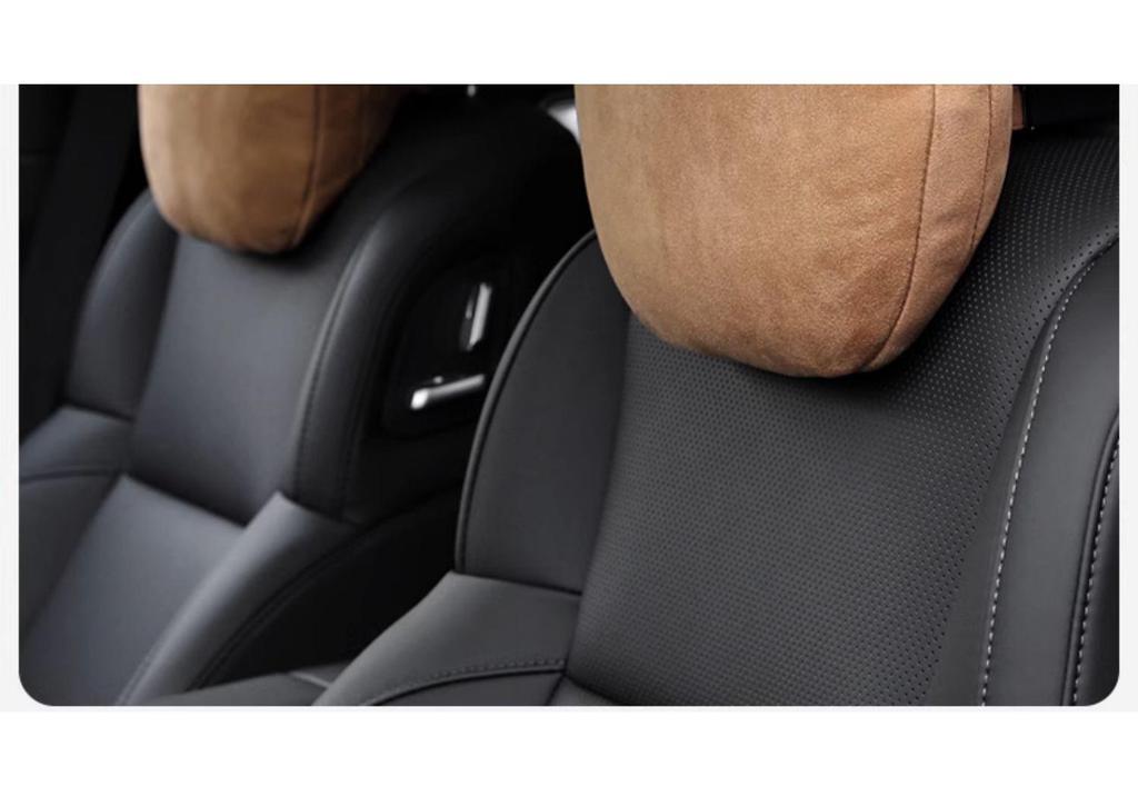 Compatible Headrest & Neck Support Pillow for Maybach, Mercedes-Benz, Tesla, and AITO Series.