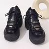 Black Daddy Shoes Platform Women's Shoes Heavy Metal Personality Gothic Punk Boots Women
