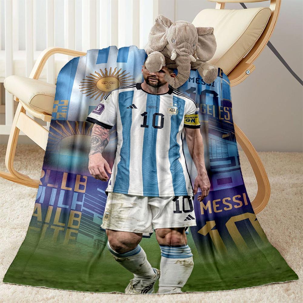 Messi 289 Blanket Ultra-Soft Perfect for Office Sofa Bed All-Season Use Modern Ideal Gift For Birthday Valentine'S Day