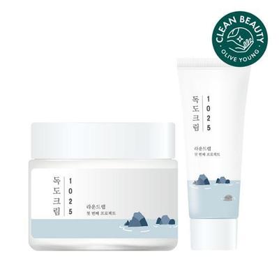 ROUND LAB 1025 Dokdo Creme 80ml Conjunto Especial (+20ml)