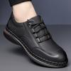 Fashion Casual men's leather shoes High quality and comfortable retro style Daily adult office and work hot selling classic shoes