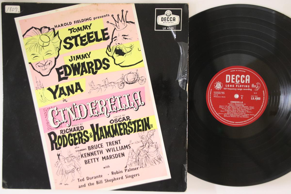 

LP Record VARIOUS - Cinderella LK4303PROMO DECCA 1959 UK Soundtracks & Musicals Used