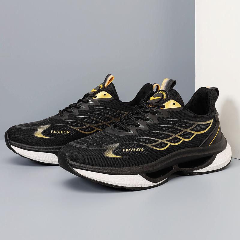 

Мужская обувь летняя обувь мужская сетчатая дышащая попкорновая амортизирующая беговая обувь мужская повседневная спортивная обувь 45