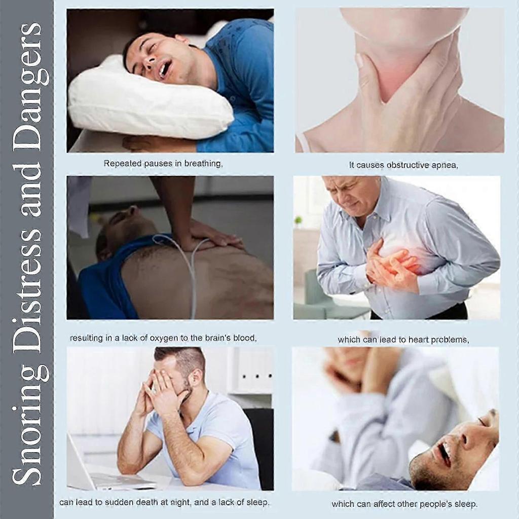 Anti-Snoring Mouth Guard, Advanced Snore Solution Mouthpiece, Stop Snoring Devices Night Guard for Clenching & Gnashing