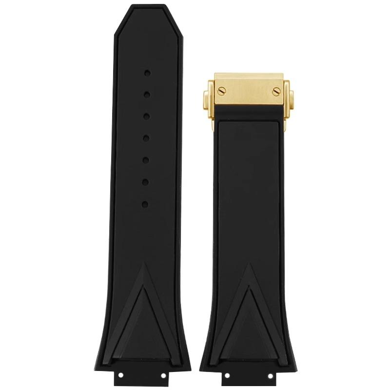 Armband für HUBLOT BIG BANG Sang Bleu Serie Silikon Herren Armband Kette Gummi Armband 29mm*17mm