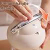 Garlic Pounder with Ergonomic Non-Slip Handle Chopping Vegetables Herb Masher Garlic Crusher Kitchen Tool