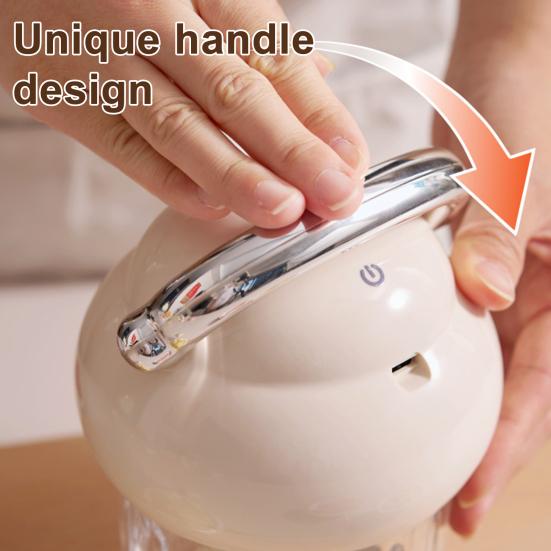 Garlic Pounder with Ergonomic Non-Slip Handle Chopping Vegetables Herb Masher Garlic Crusher Kitchen Tool