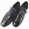 USED/80s-90s Vintage Made in USA Full Brogue Long Wingtip Shoes Black size 10.5D/B 28.0-28.5 Men's
