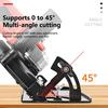 1 Set Cutting Machine Bracket Depth Adjustable Polishing Machine Holder Grinder Protective Cover Home Supply