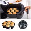 6pcs/set Practical Cookware Set Round Cake Pans & Baking Tray for Home Kitchen