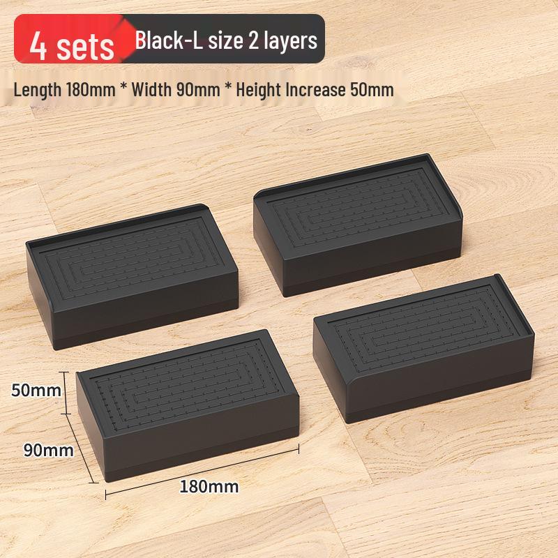 Universal Furniture Heightening Pads: Nail-Free, Stable, Moisture-Proof for Tables & Chairs