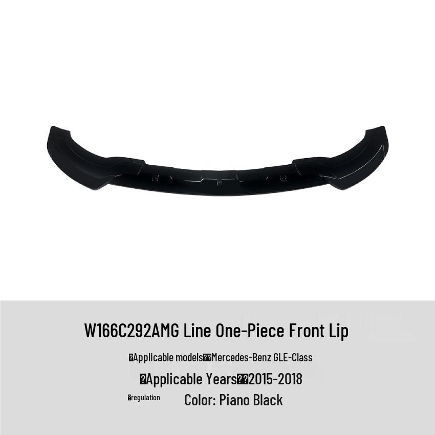 Mercedes-Benz GLE W166 C292 (2015-18) Sport Front Lip Spoiler Modification