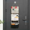 Hanging Storage Bag Multi Pockets Large Capacity Wall Mount Organization Bedside Keys Headband Organizer Bag Household Supplies