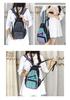 Vielseitiger Mini-Rucksack mit Diamantgittermuster: Multifunktionale Schulter-, Crossbody-, Hüft- und Brusttasche für High-School-Schülerinnen und Frauen.