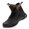 Customized Labor Insurance Shoes, Smash-proof and Puncture-proof, Four-season Shoes, Steel Bag Head, High-top, Lightweight and Breathable Protec