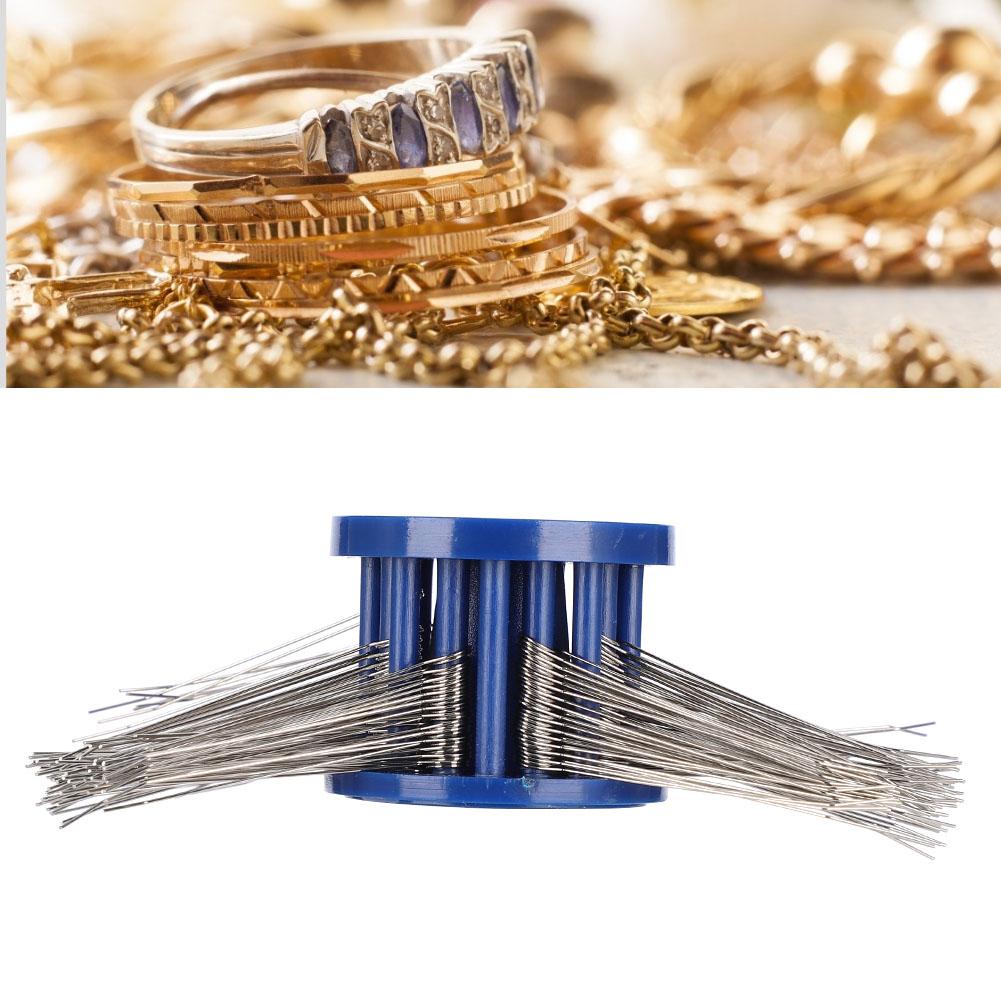 Texturning Polishing Brush 0.3mm Wire Jewelry Brush Making Tool with Hook