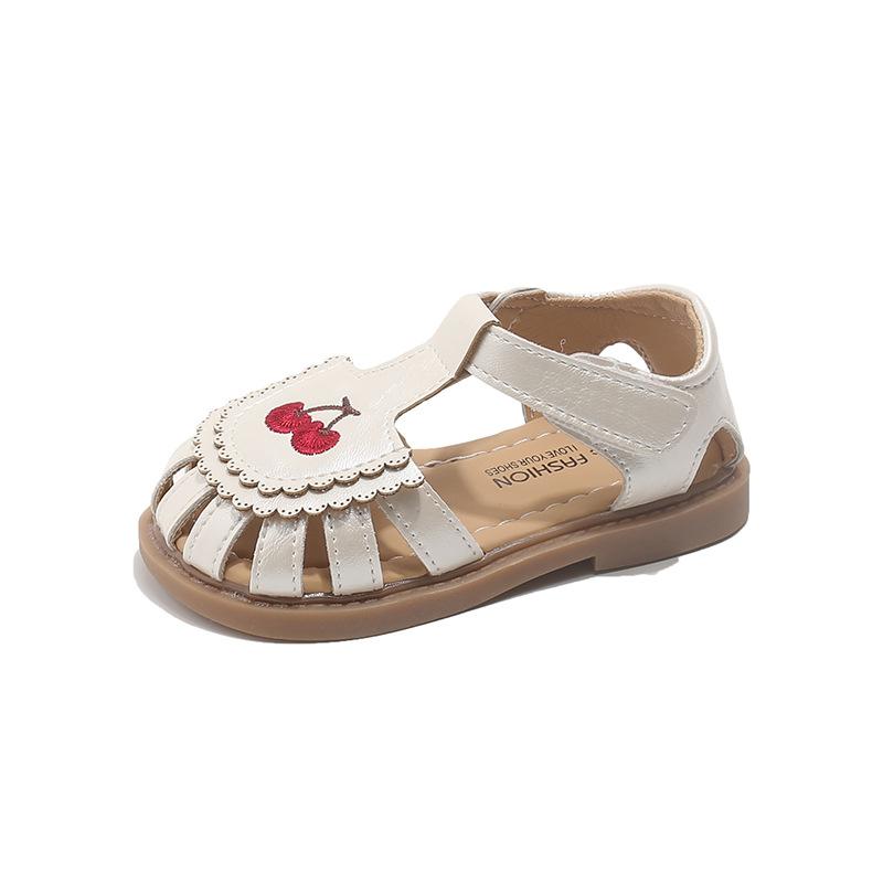 

Girls New Style Flip-flops with Soft Soles, Versatile Shoes, Beach Shoes 25 бежевий