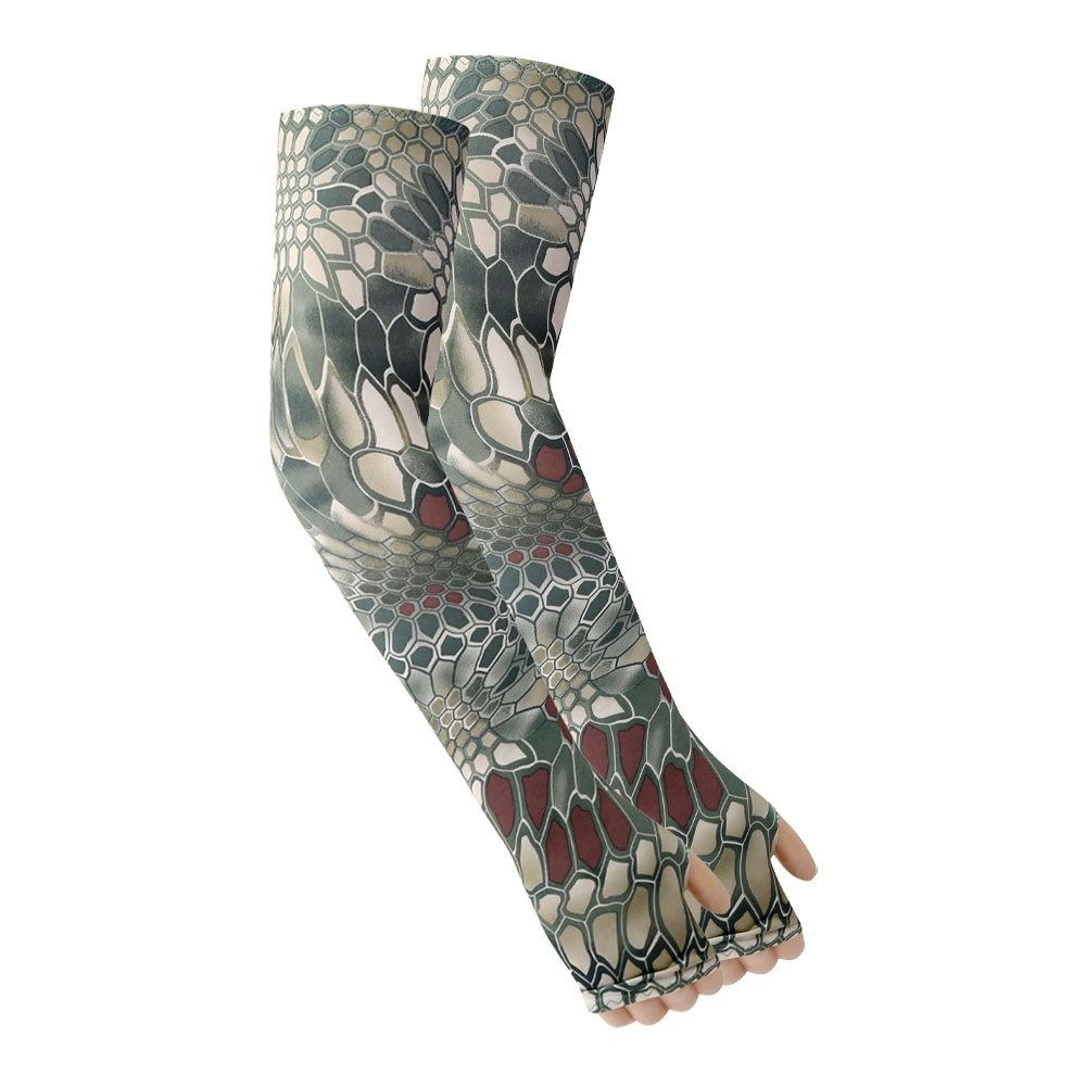 For Women For Men Ice Silk sleeve Cooling Sleeves Sun Protection Sleeves Camouflage Arm Sleeves