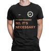 Men's Interstellar Docking It's Necessary T Shirts Cotton Clothes Vintage Short Sleeve O Neck Tee Shirt Gift Idea T-Shirts