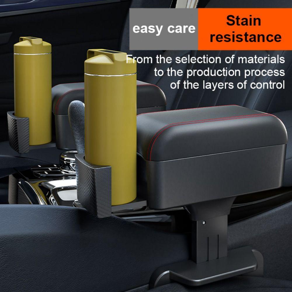 Increased Elbow Support Car Armrest Cushion Adjustable Height Elbow Rest Pad  Car Accessories