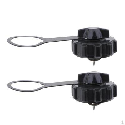 2pcs Marine Boat Gas Cap Fuel Oil Tank Cover for Outboard Engine