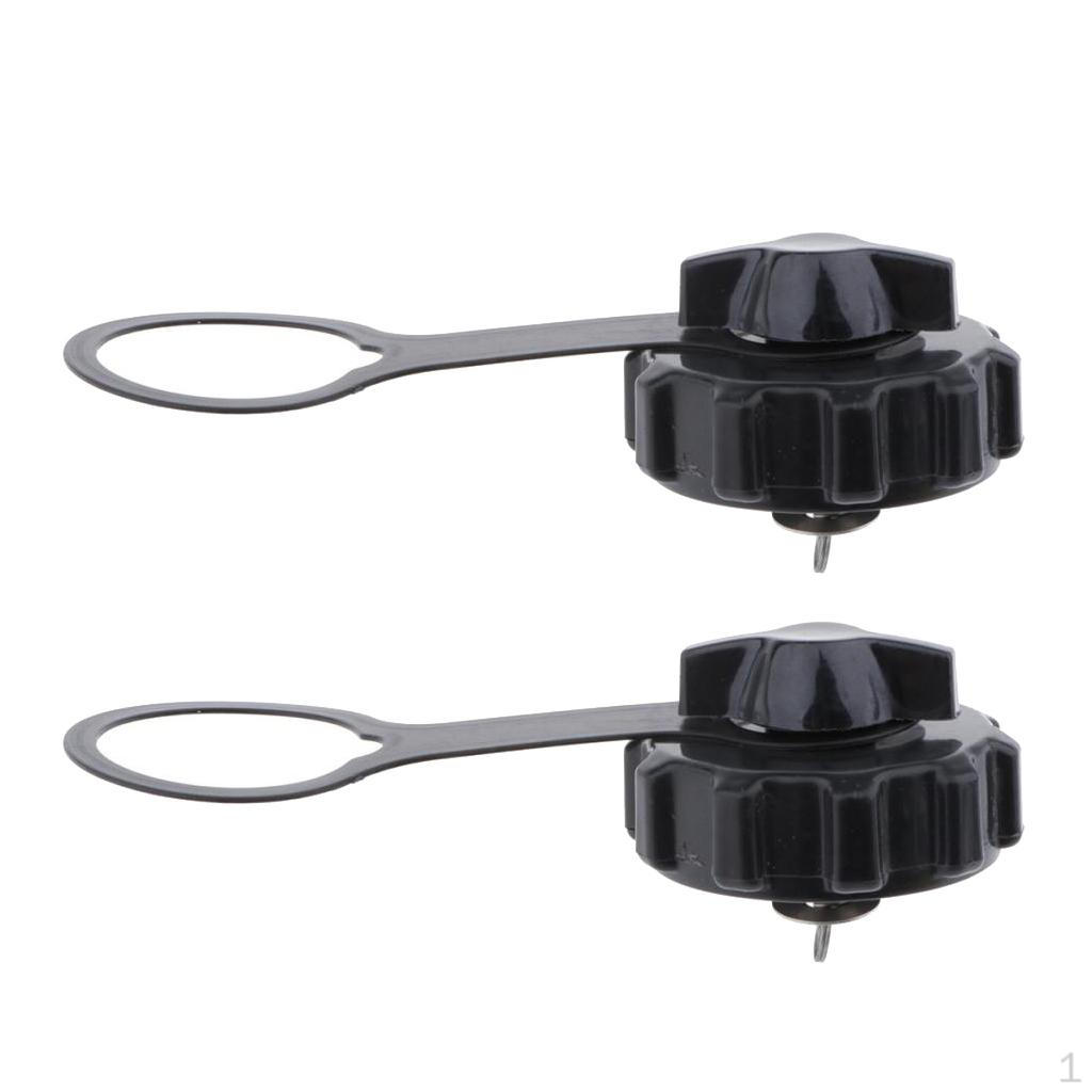 

2 шт. Крышка бензобака для морской лодки, крышка бака для топлива и масла для подвесного мотора