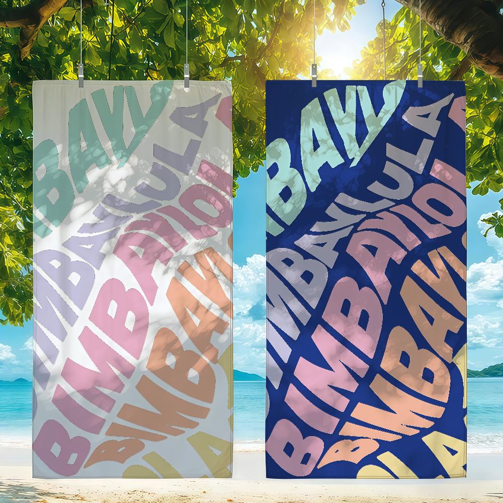 Fashion B-BIMBA Y L-LOLA Towel Quick Drying Beach Towels Are Suitable For Swimming Pools Camping Yoga And The Gym