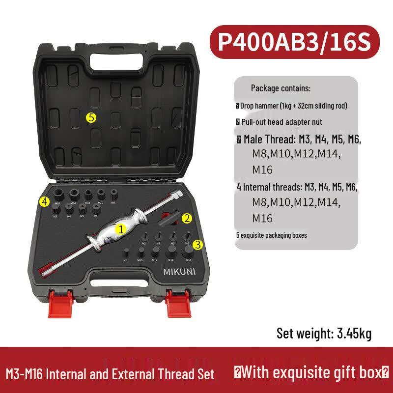 Belton M3-M16 Manual Pin Puller Set