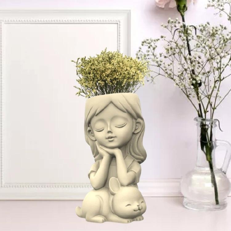 Forma na květináč Silikonová Květináč na sukulenty Rostlina Vintage Forma Beton Cement